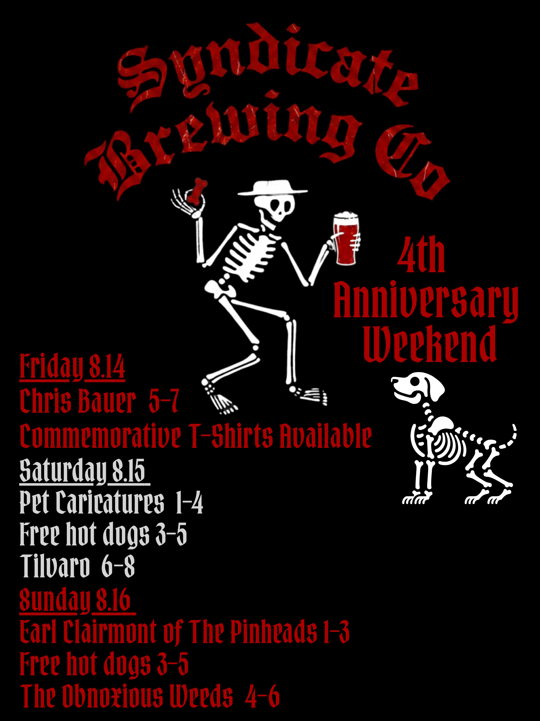 4 years of syndicate brewing!