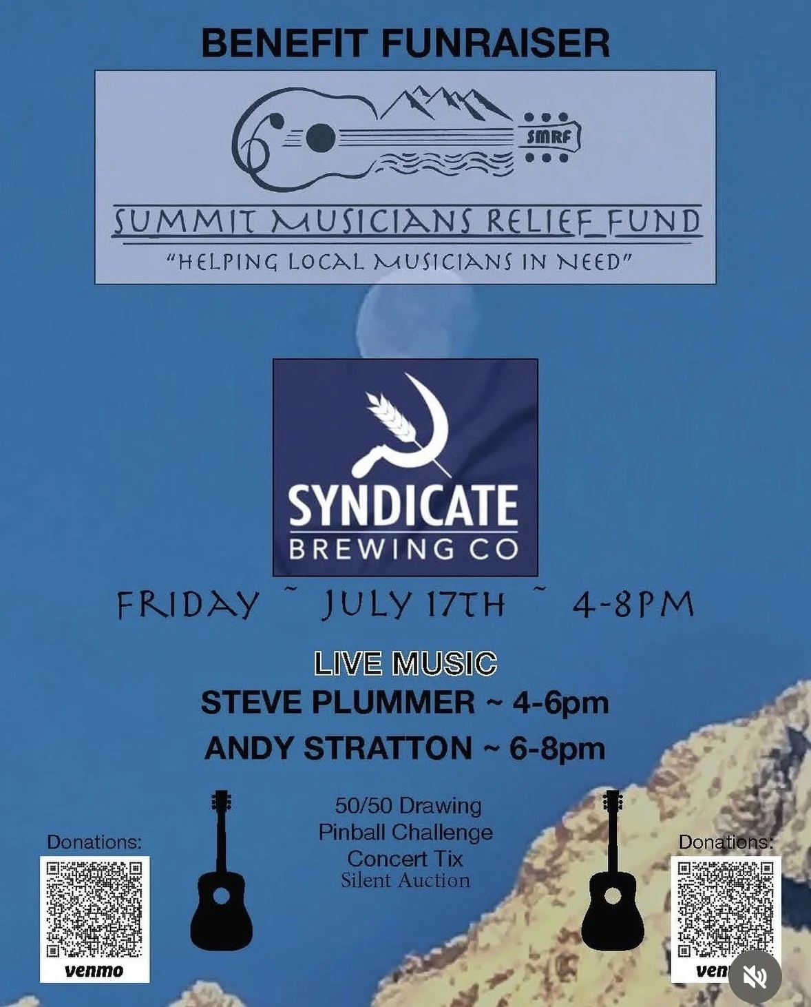Summit musicians relief Funraiser