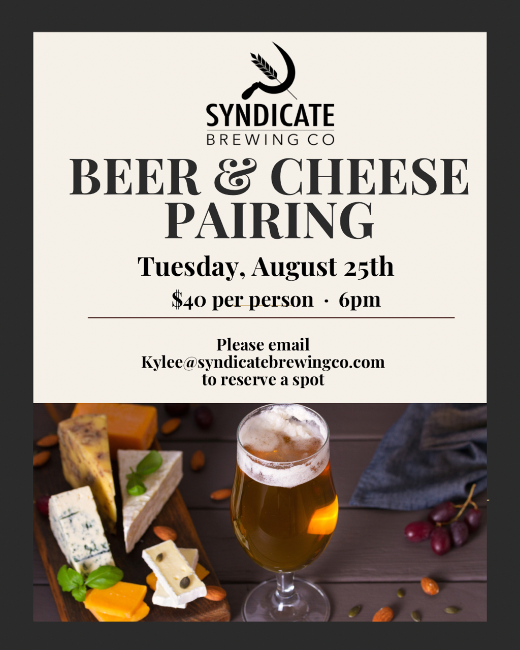 Beer &amp; Cheese Pairing 