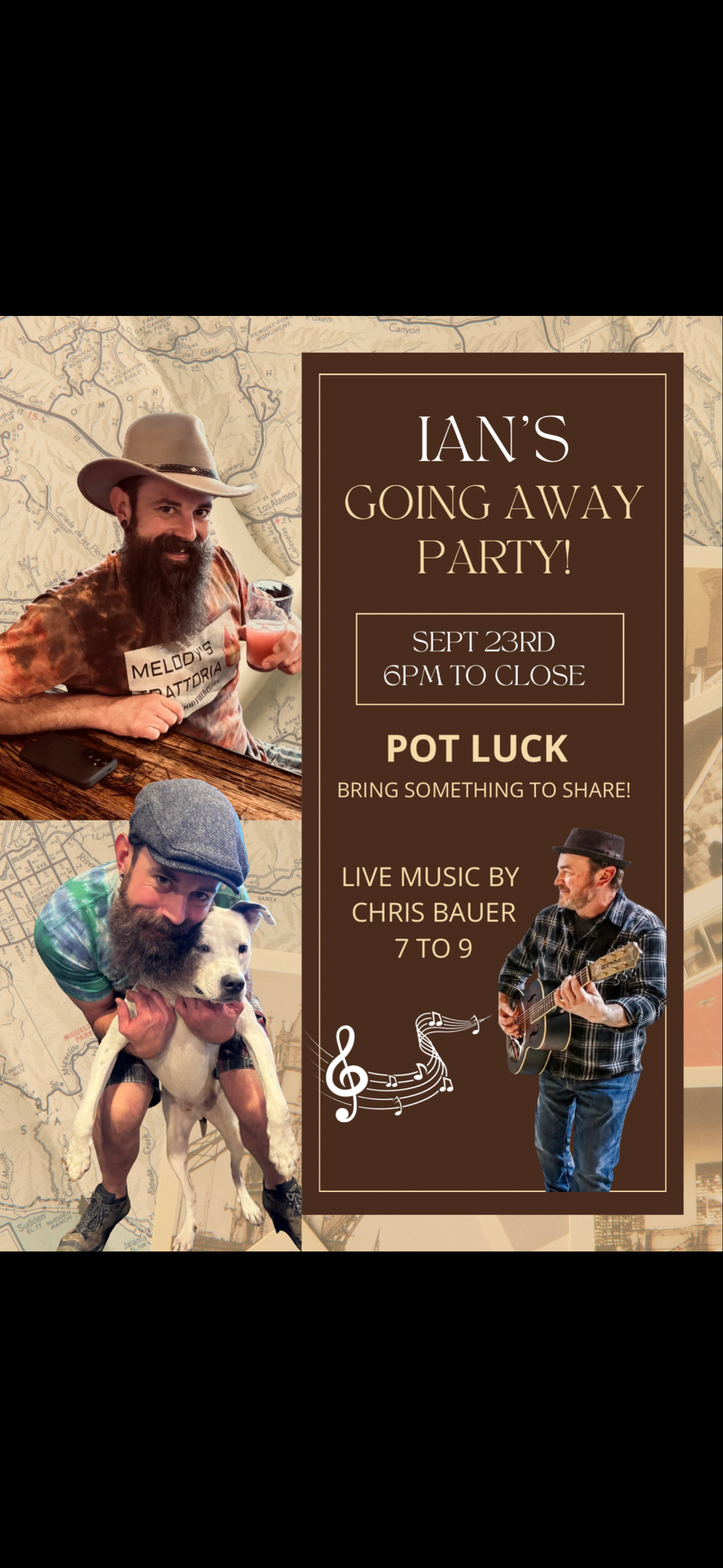 ian’s going away party