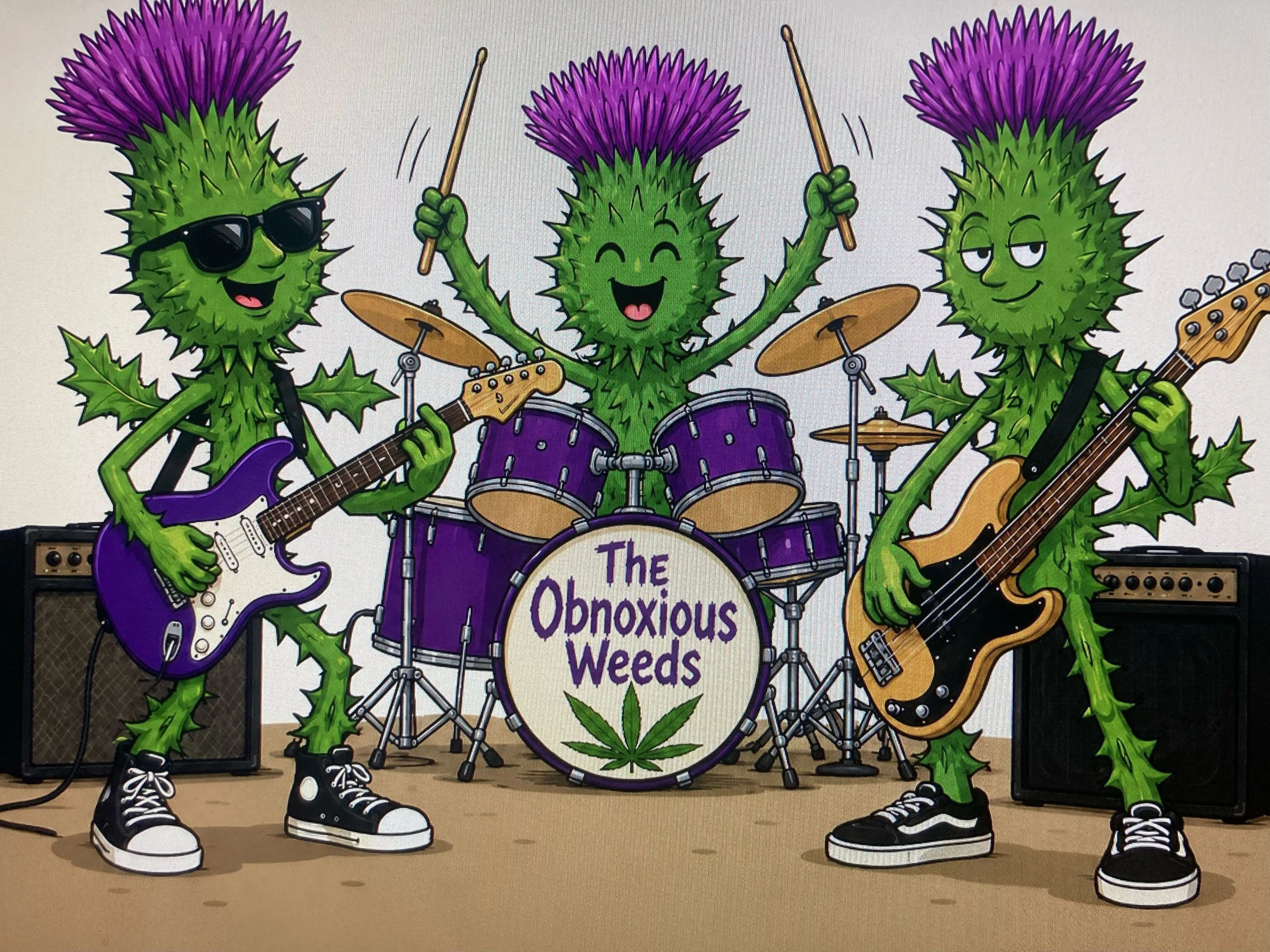 live music by The Obnoxious Weeds