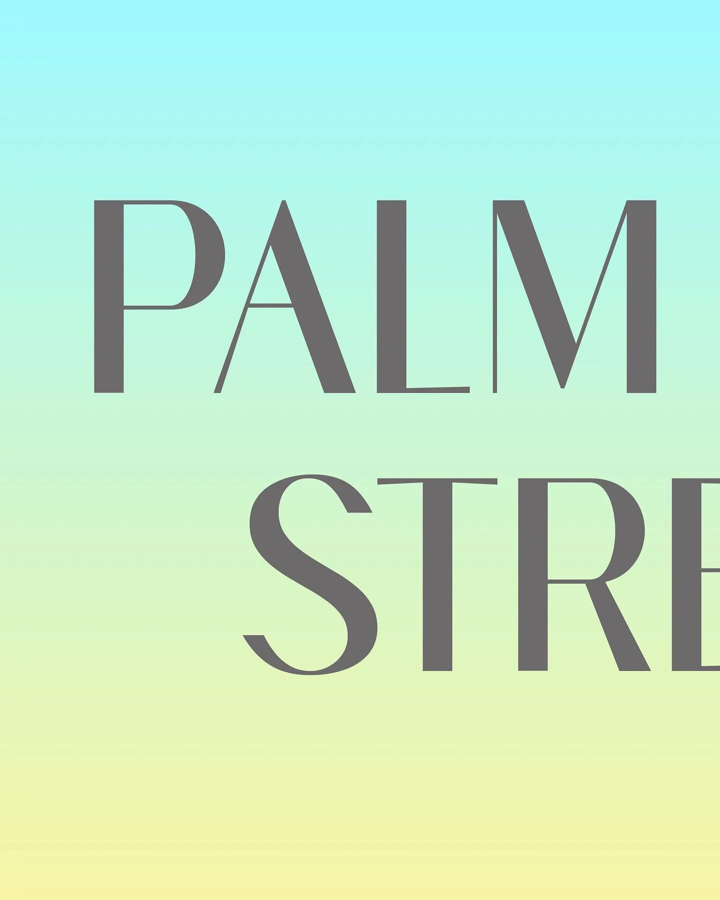 Palm Trees and Street Signs is what I woke up to this morning. Yep a dream. It was a dream of slide film in their cartridges displaying little vignettes of palm trees and street signs on an old carrousel. This is the theme for September. I&rsquo;m co