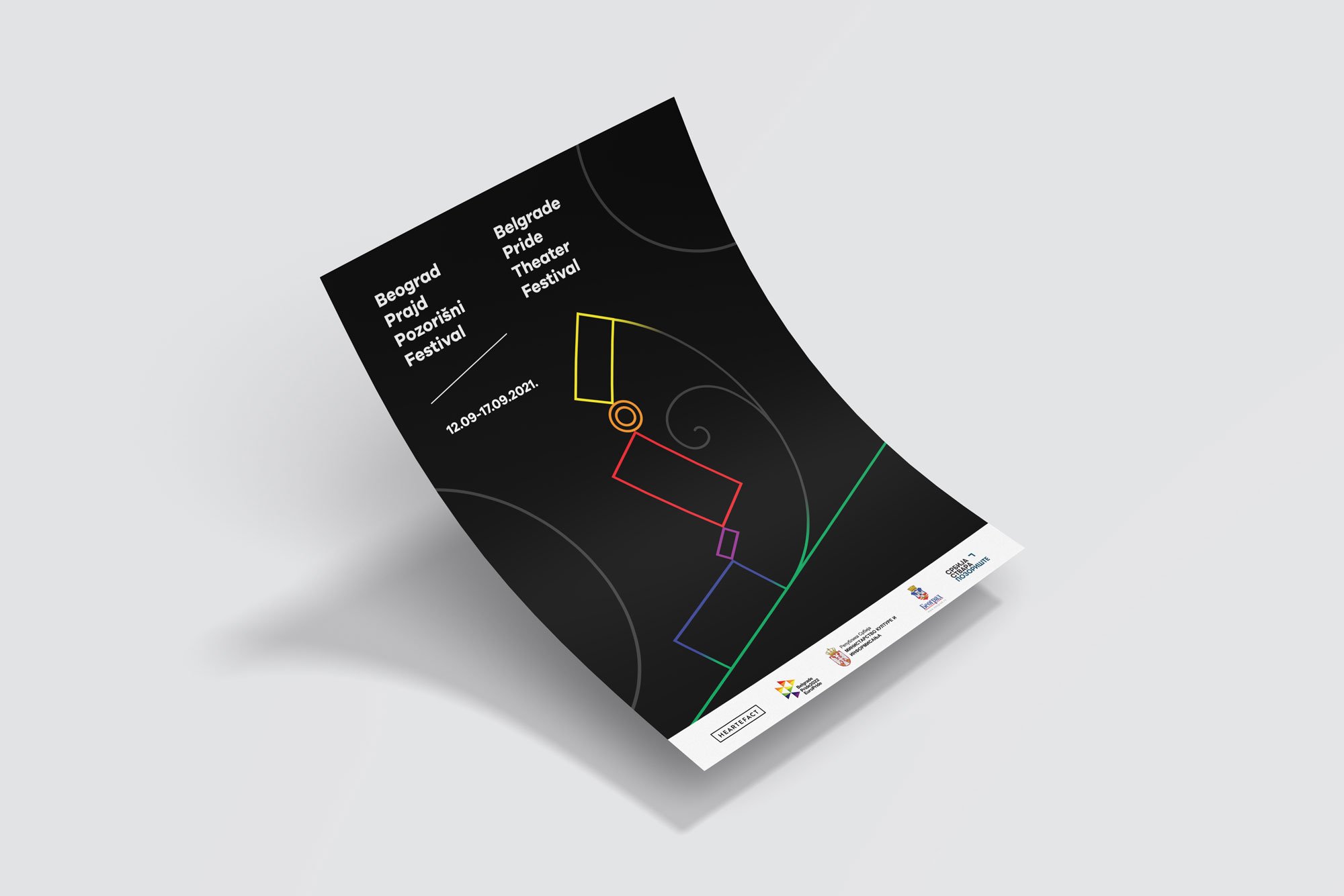Print & online campaign for a theatre festival