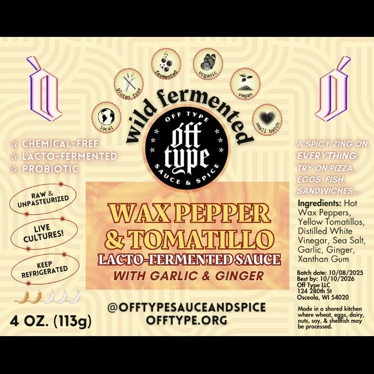 Yellow Chile & Tomatillo Fermented Sauce