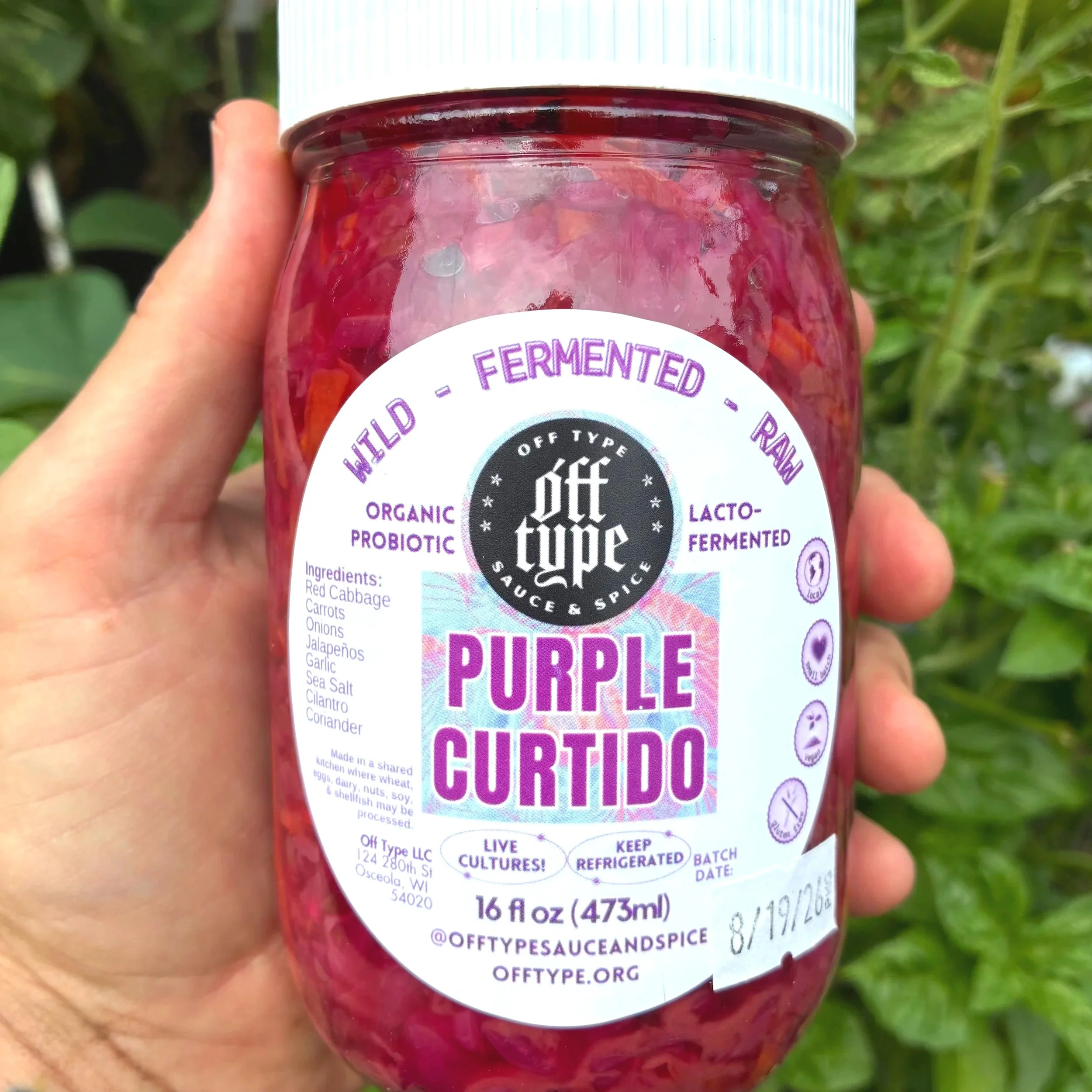 Purple Curtido