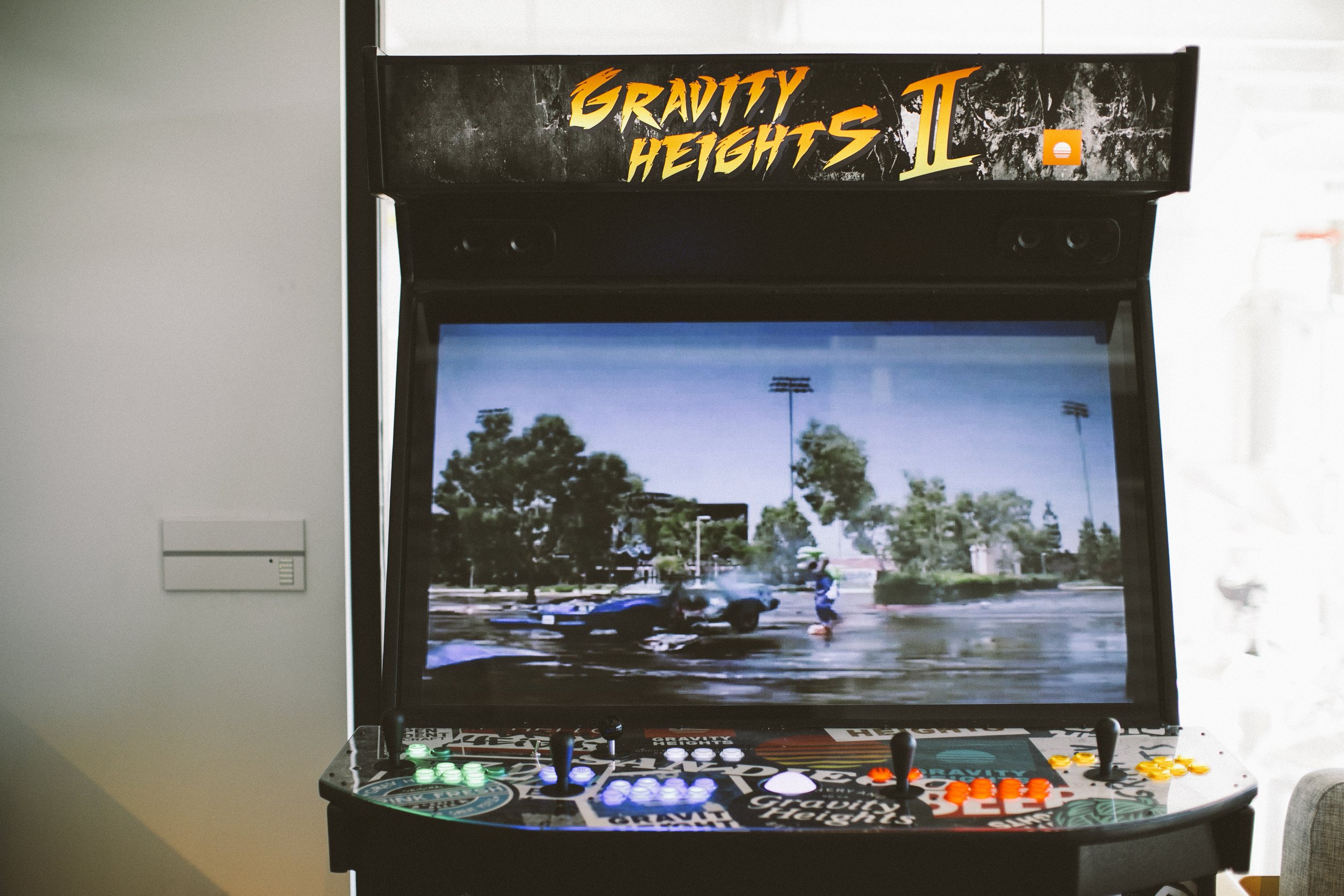 Gravity Heights custom arcade game