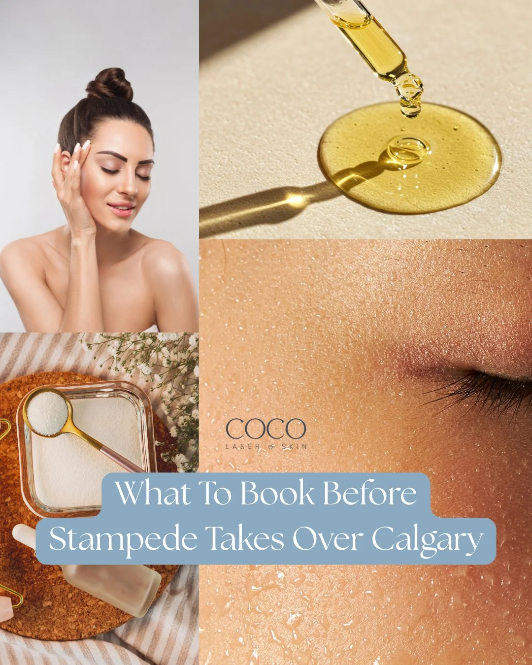 The week of Stampede is no time to test a new treatment. ⁠
Here's the timing that actually works.⁠
⁠
Botox &rarr; 7-14 days out for full effect⁠
⁠
IPL &rarr; 2 weeks out for redness to settle⁠
⁠
Facial &rarr; 3-5 days out for the glow window⁠
⁠
Fille