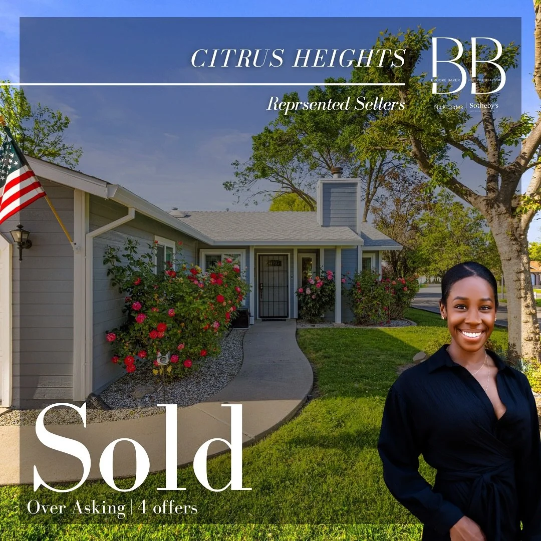 ☀️ Summer of Sold!!

This season, I had the privilege of guiding three very different clients to their next chapters:

✨ Citrus Heights: 4 offers in the first weekend, $10K over asking. Sellers traded city life for 8 acres with lake views to grow the