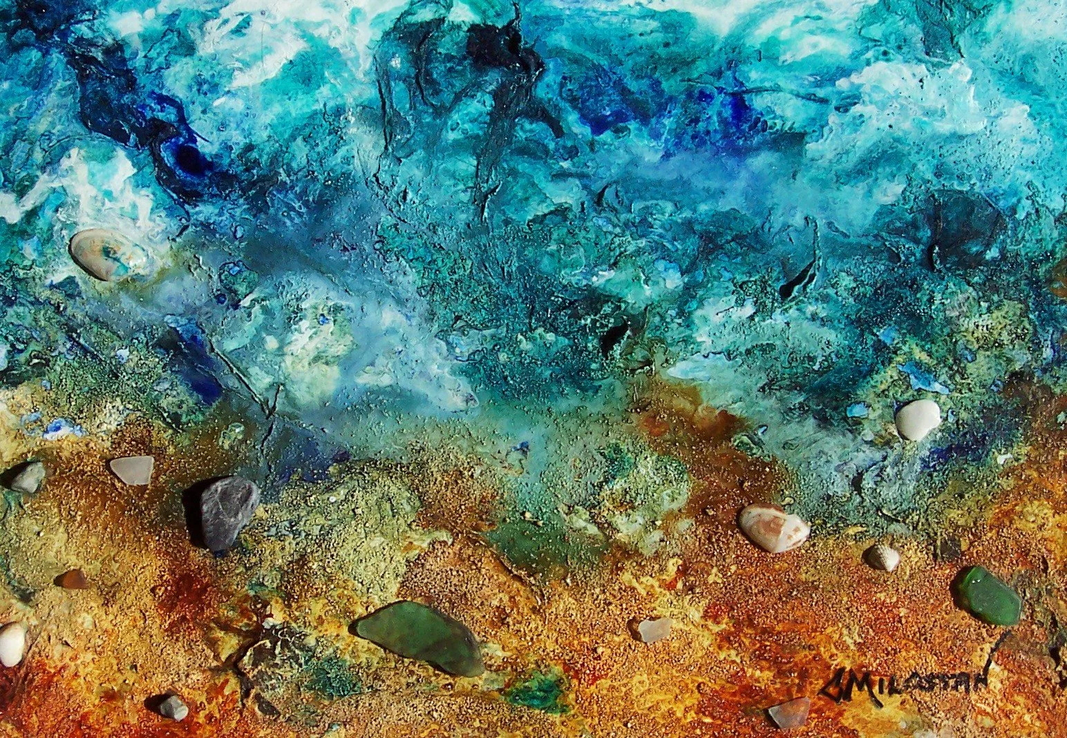 The Shores of Proceda - Mixed 14 x 18.jpg