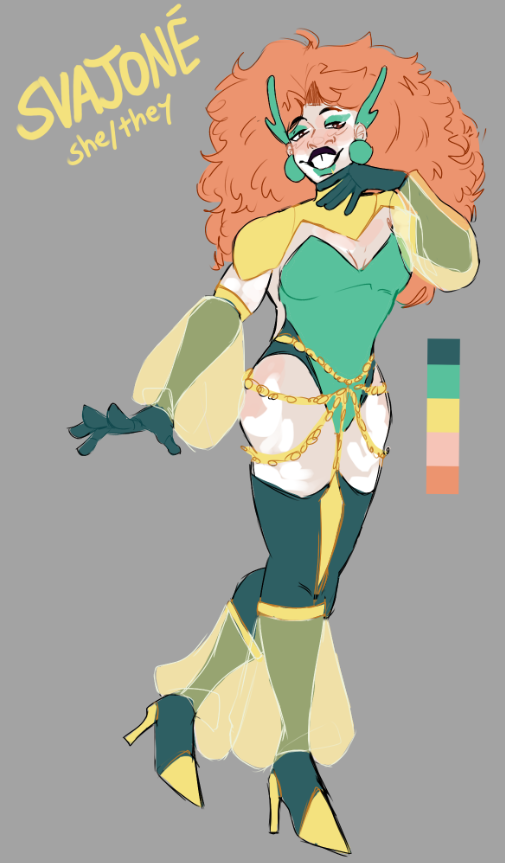 Character Design: Svajoné