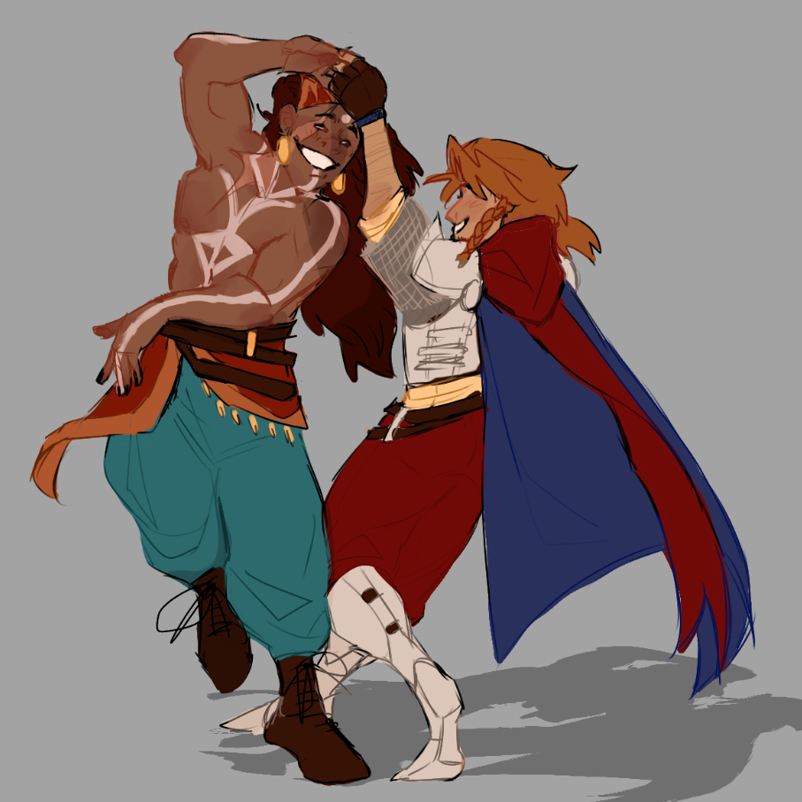Original Characters: Al and Slade