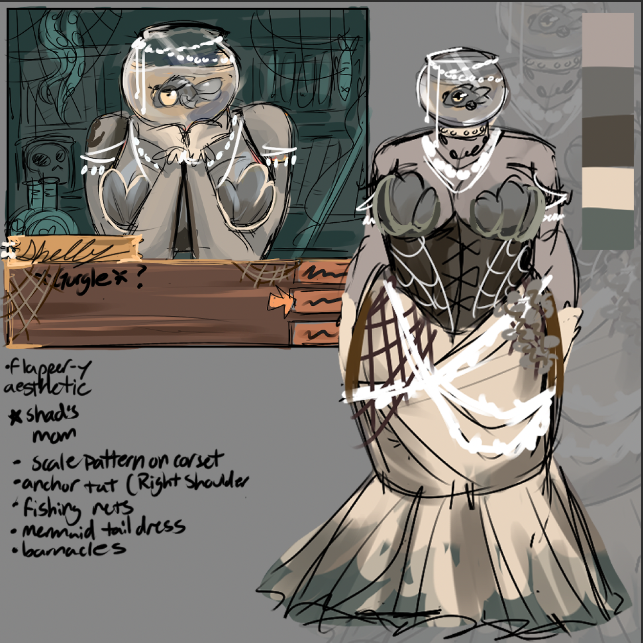 Character Design: Shelly