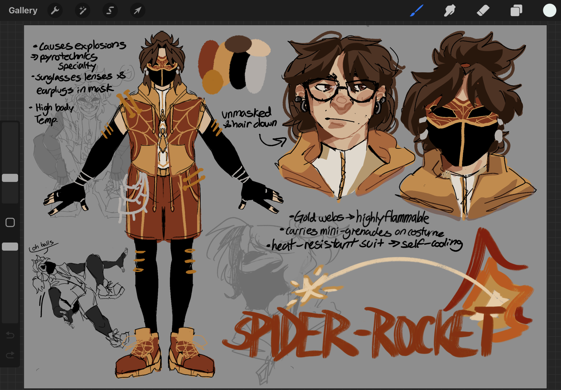Spider-Sona Sketch