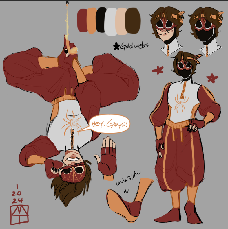 Spider-sona Design