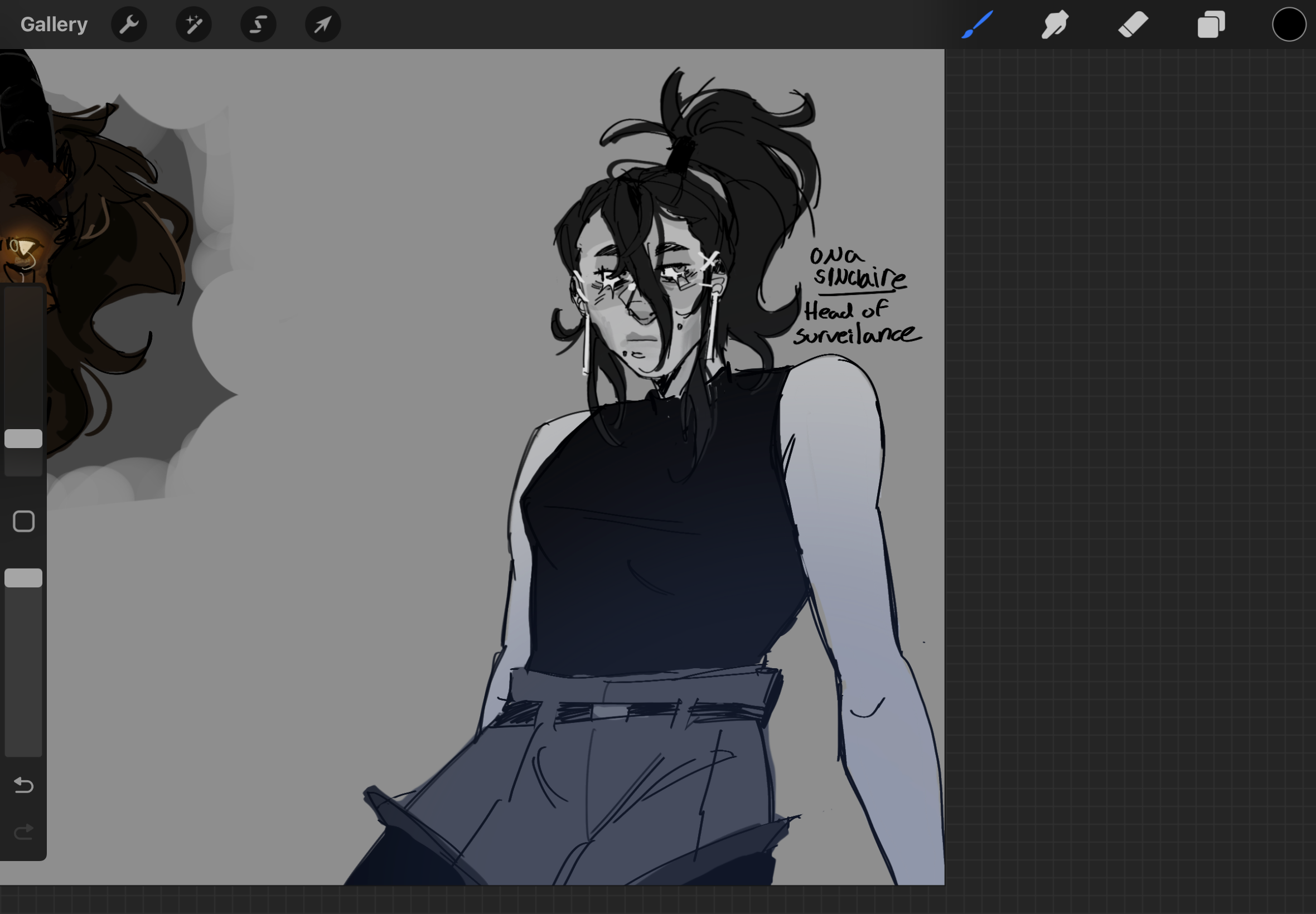 Ona Sinclaire Sketch
