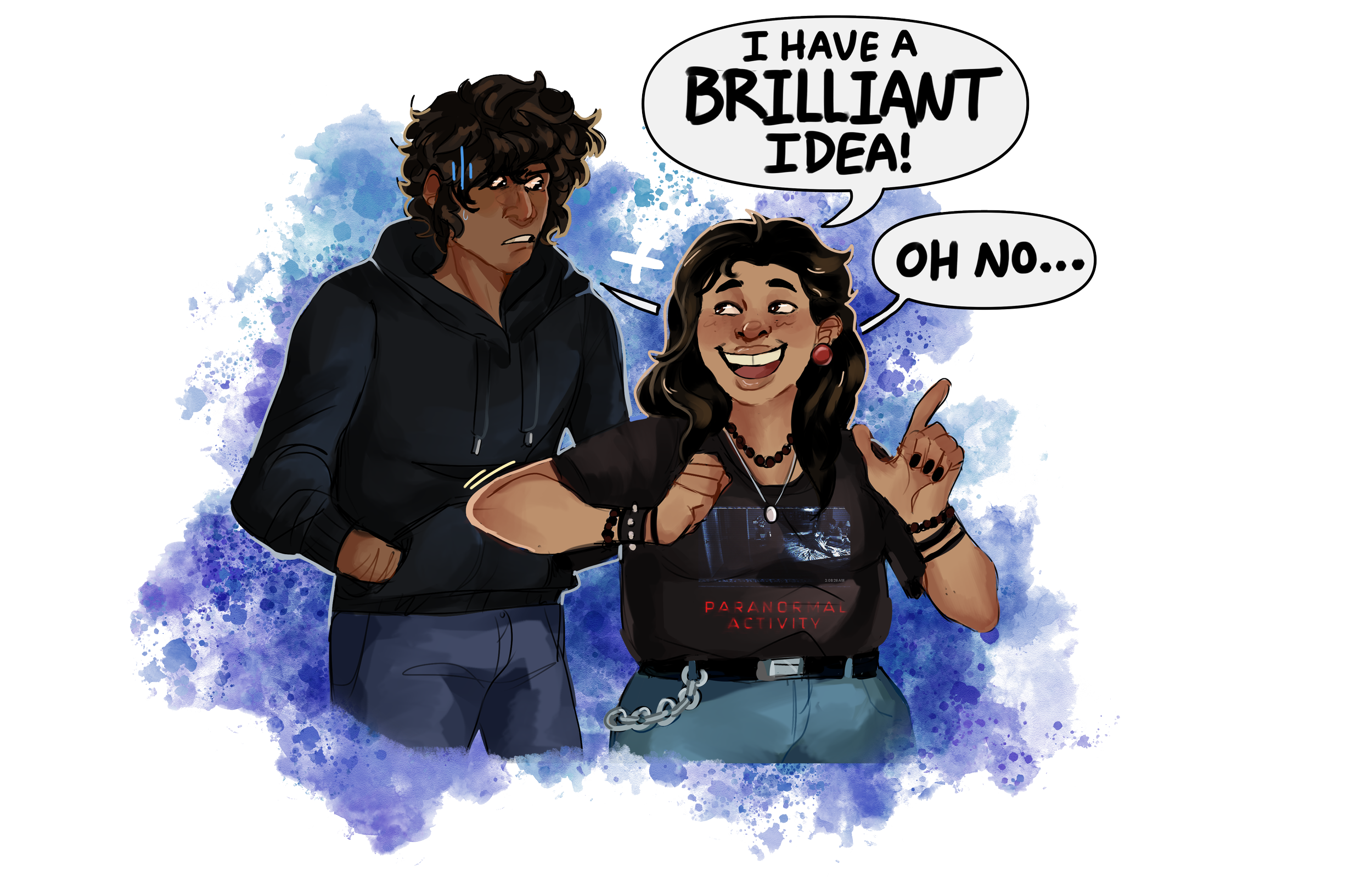 YOU SHOULDN'T BE HERE - Sticker Commission