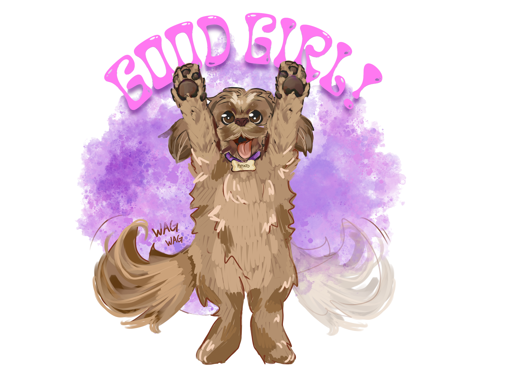 YOU SHOULDN'T BE HERE - Sticker Commission