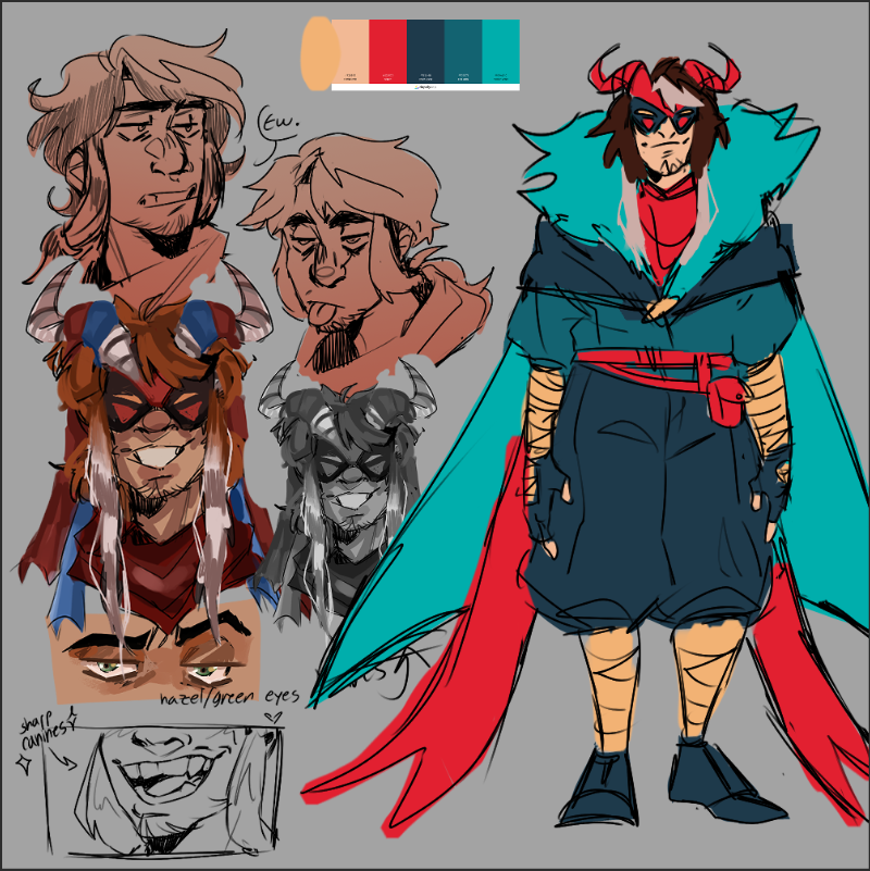 Character Design: Slade Qithana
