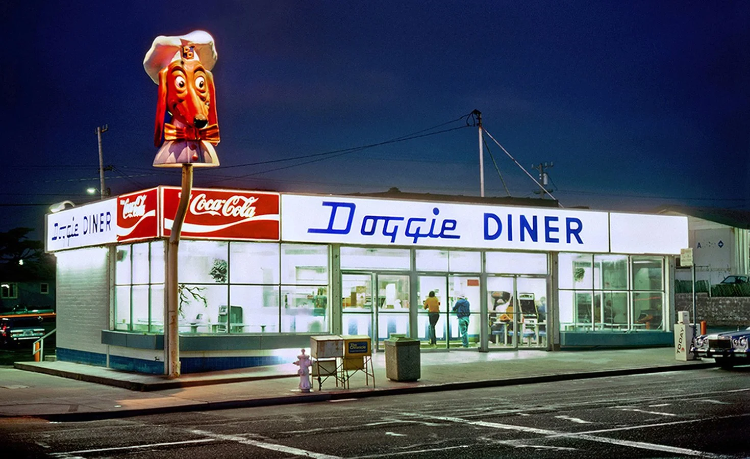 Doggie Diner - San Francisco beach, California 1983