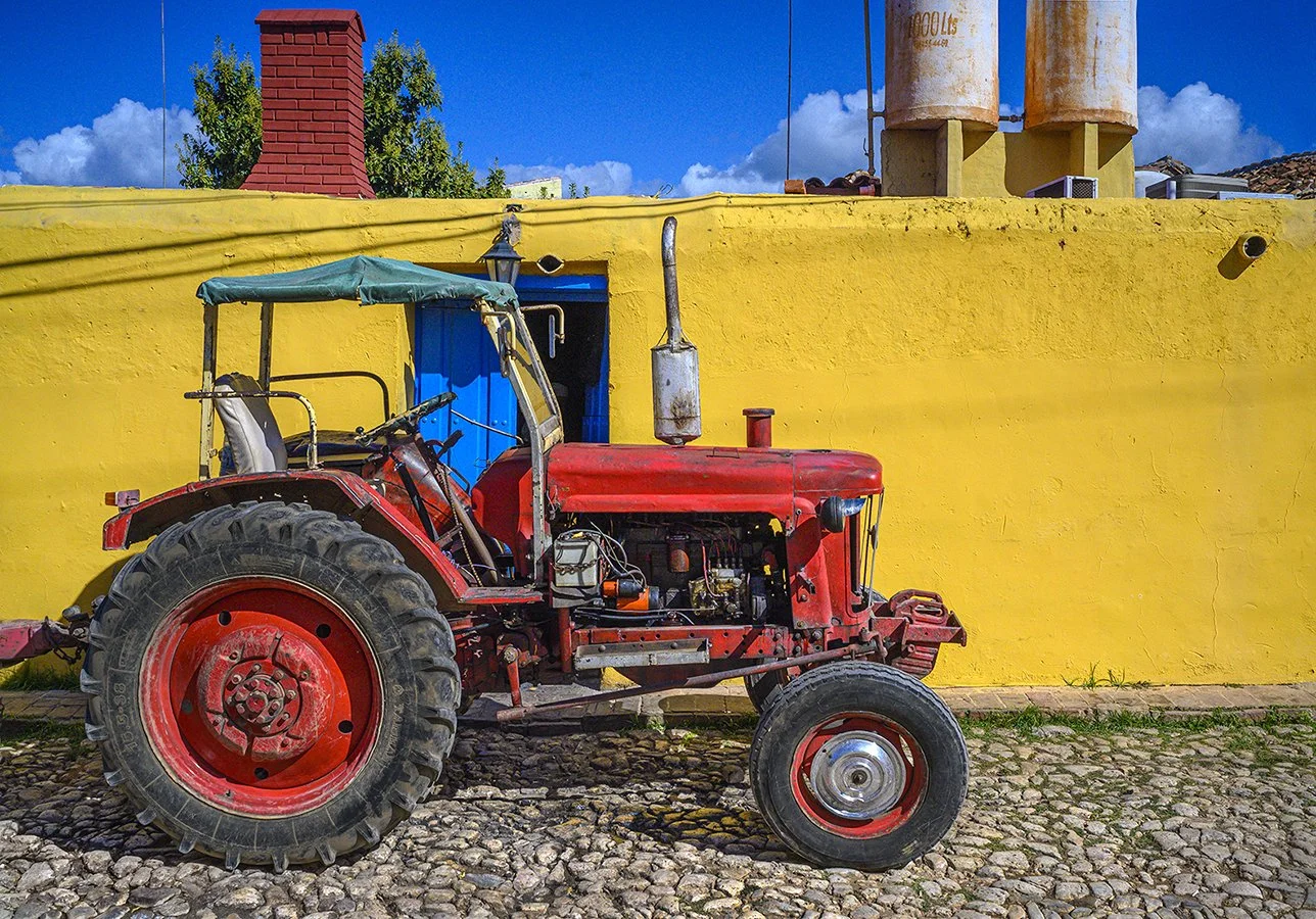 Red Tractor  -  Trinidad, Cuba  2019