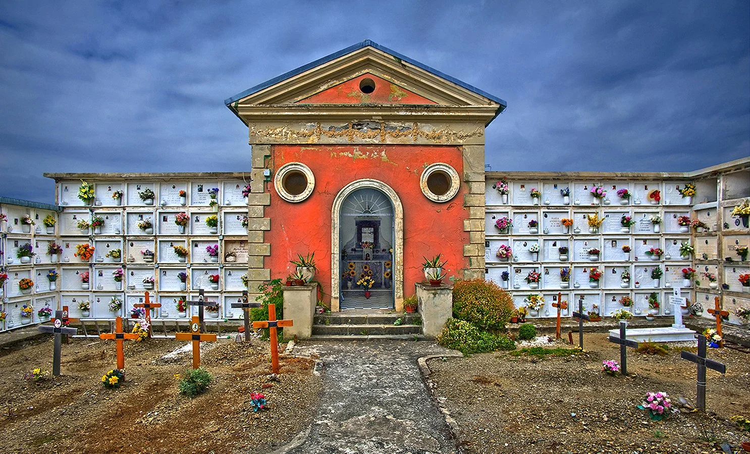 Manarola Cemetery - Cinque Terre, Italy  2008