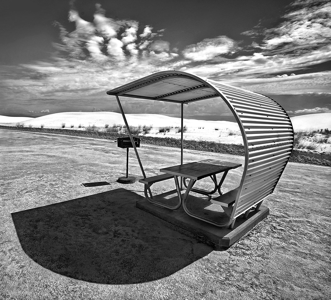 Picnic Stand - White Sands National Monument - New Mexico  2009