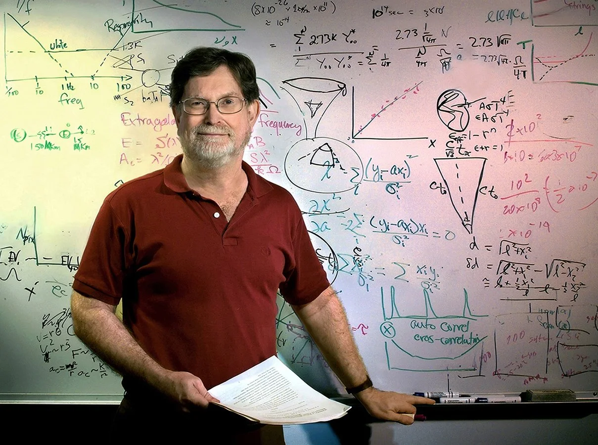 George Smoot - LBNL astrophysicist - Nobel Prize Physics 2006 - Berkeley, California 1998 - client: LBNL/US Dept.of Energy