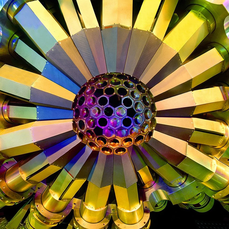 Gammasphere  -  gamma ray detector - Nuclear Science -  Hasselblad 500CM  -  client: LBNL/US Dept. of Energy                                 