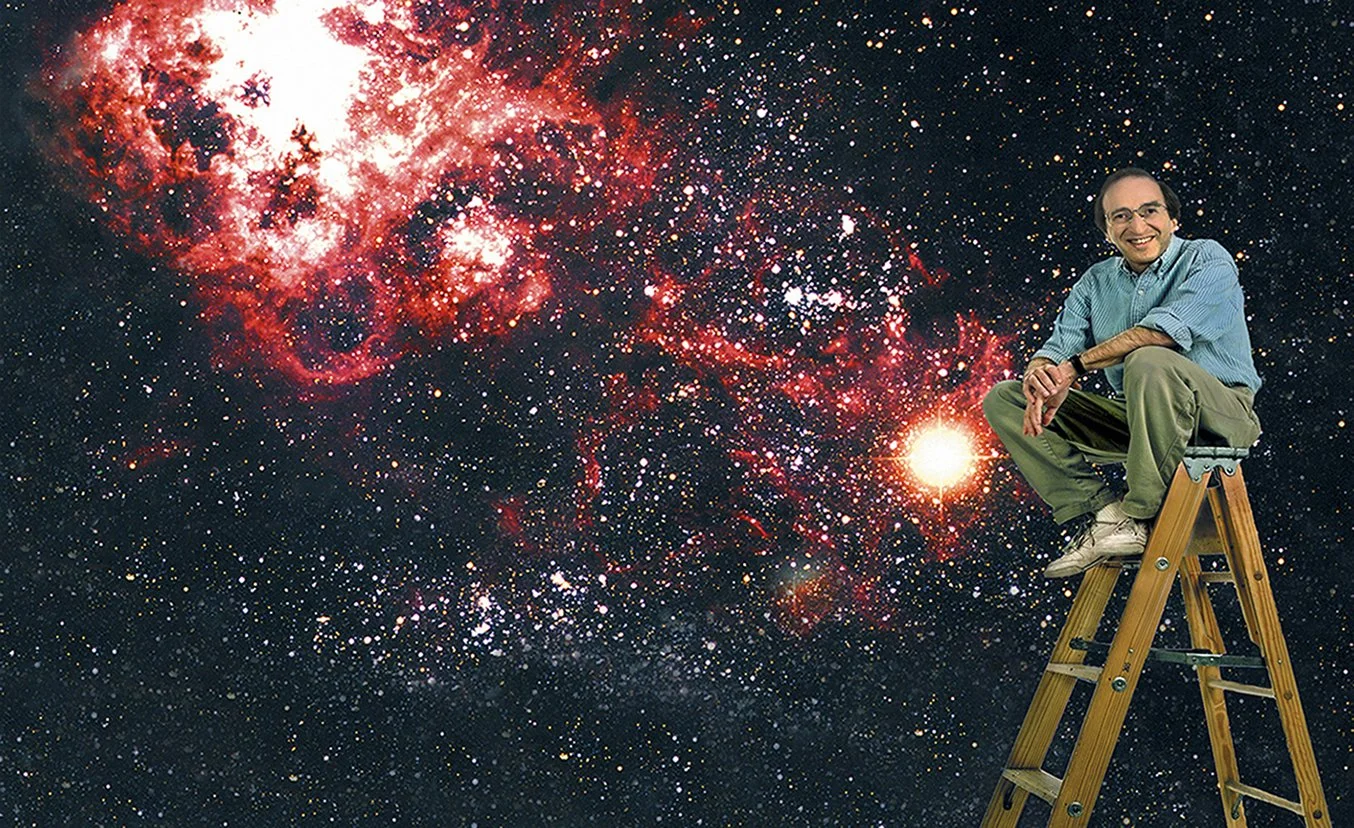 Saul Perlmutter -astrophysicist w/supernova - Berkeley, California 1998 - Nobel Prize Physics 2011 - client: LBNL/US Dept. of Energy