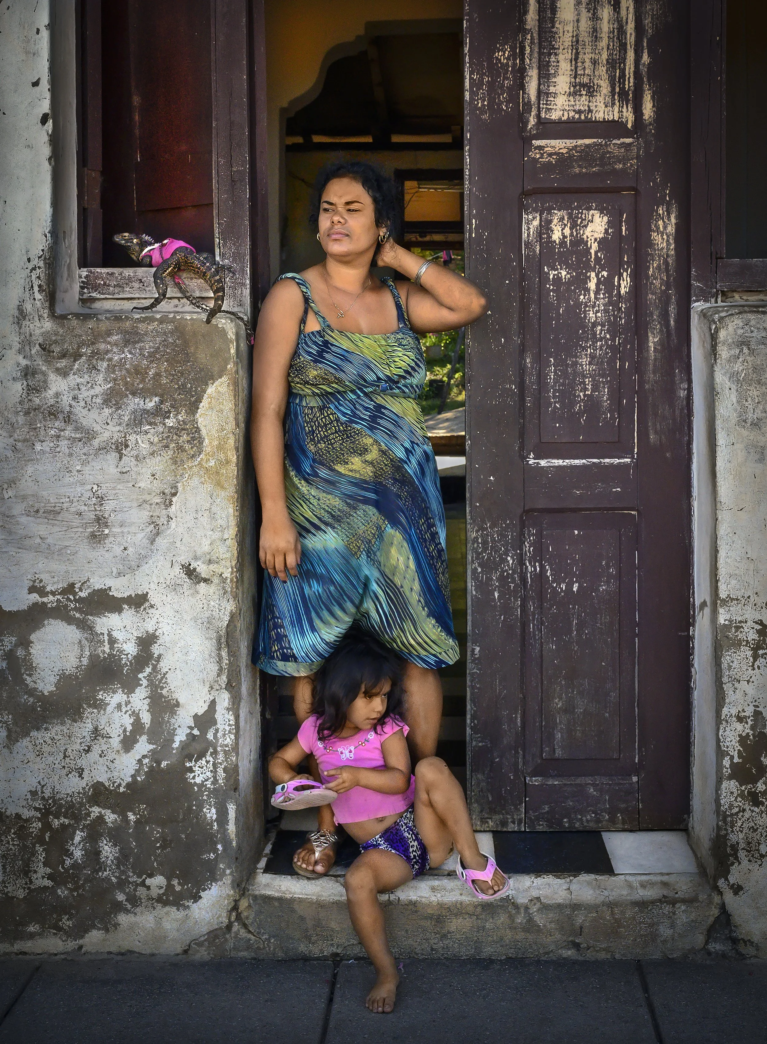 Iguana family - Trinidad, Cuba 2019