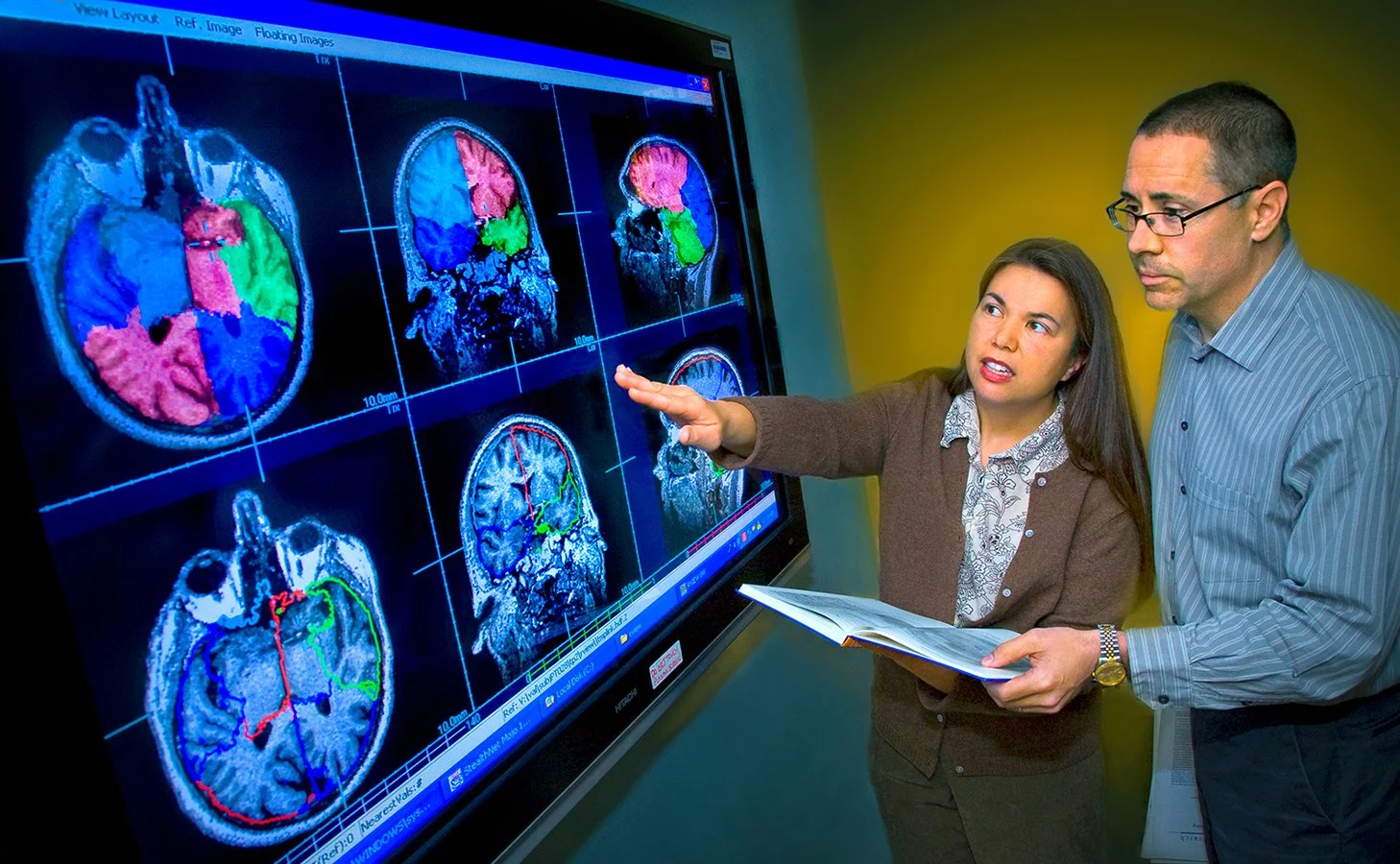 Brain scan Neuroimaging - PTSD Research - Veterans Administration Research Center - San Francisco, California 2008 - client: US Veterans Administration