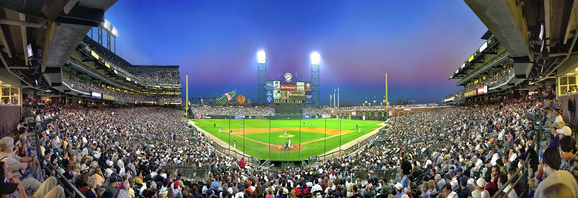 PacBell Park - San Francisco Giants - San Francisco, California 2000 - Mamiya 6MF - client: Pacific Bell