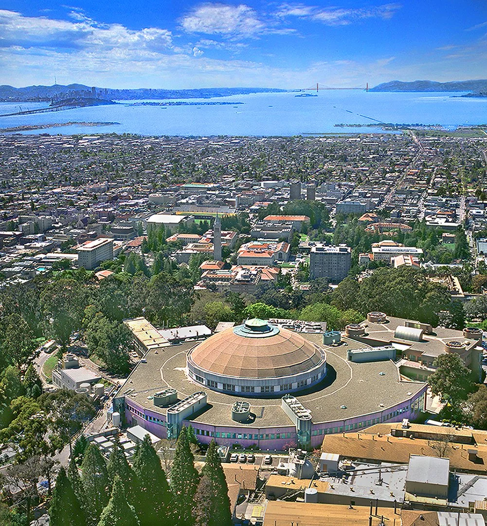 LBNL Advanced Light Source & UC Berkeley  -  San Francisco Bay Area - Helicopter aerial 2003  -  client: US Dept. of Energy