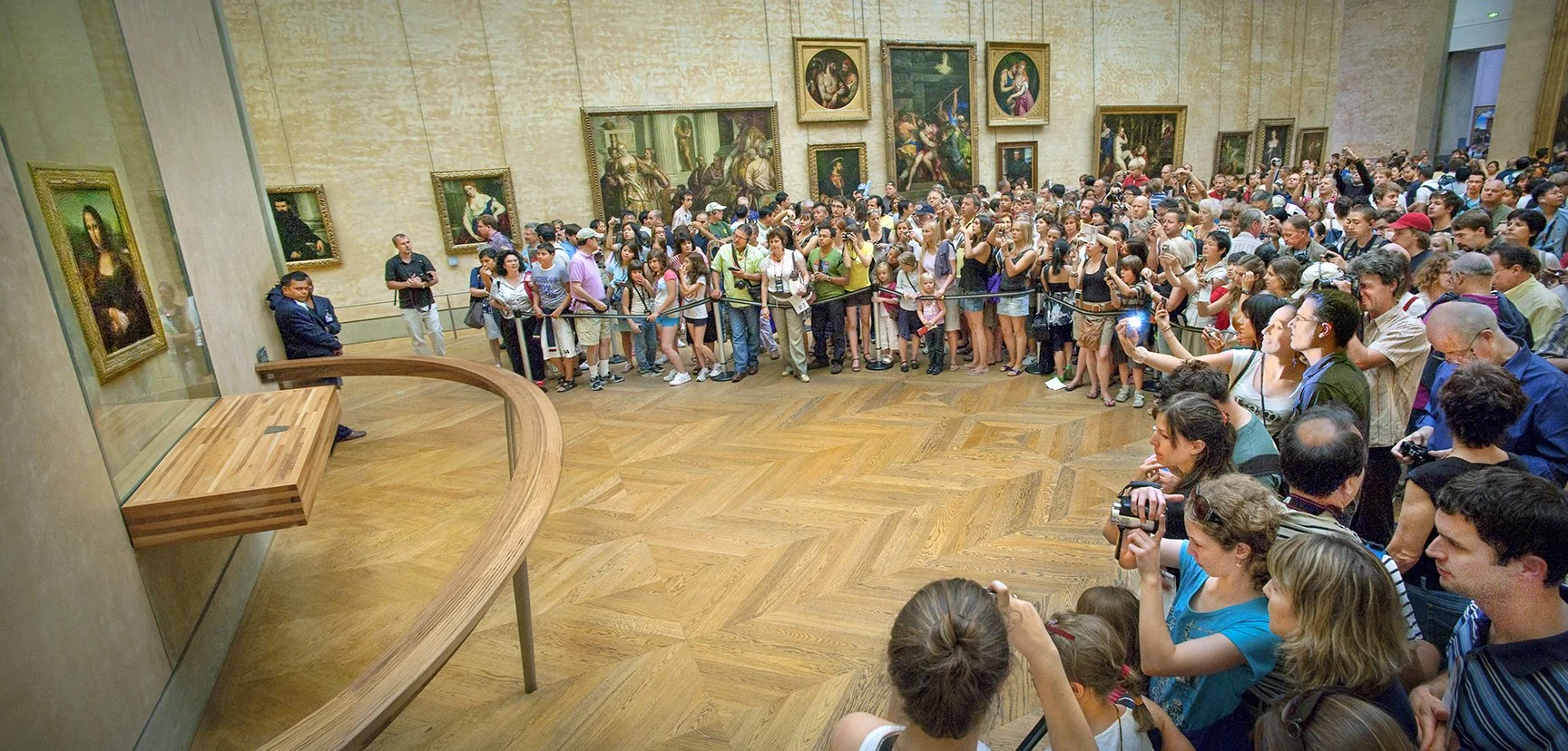 Mona Lisa - Musée du Louvre - Paris, France 2008