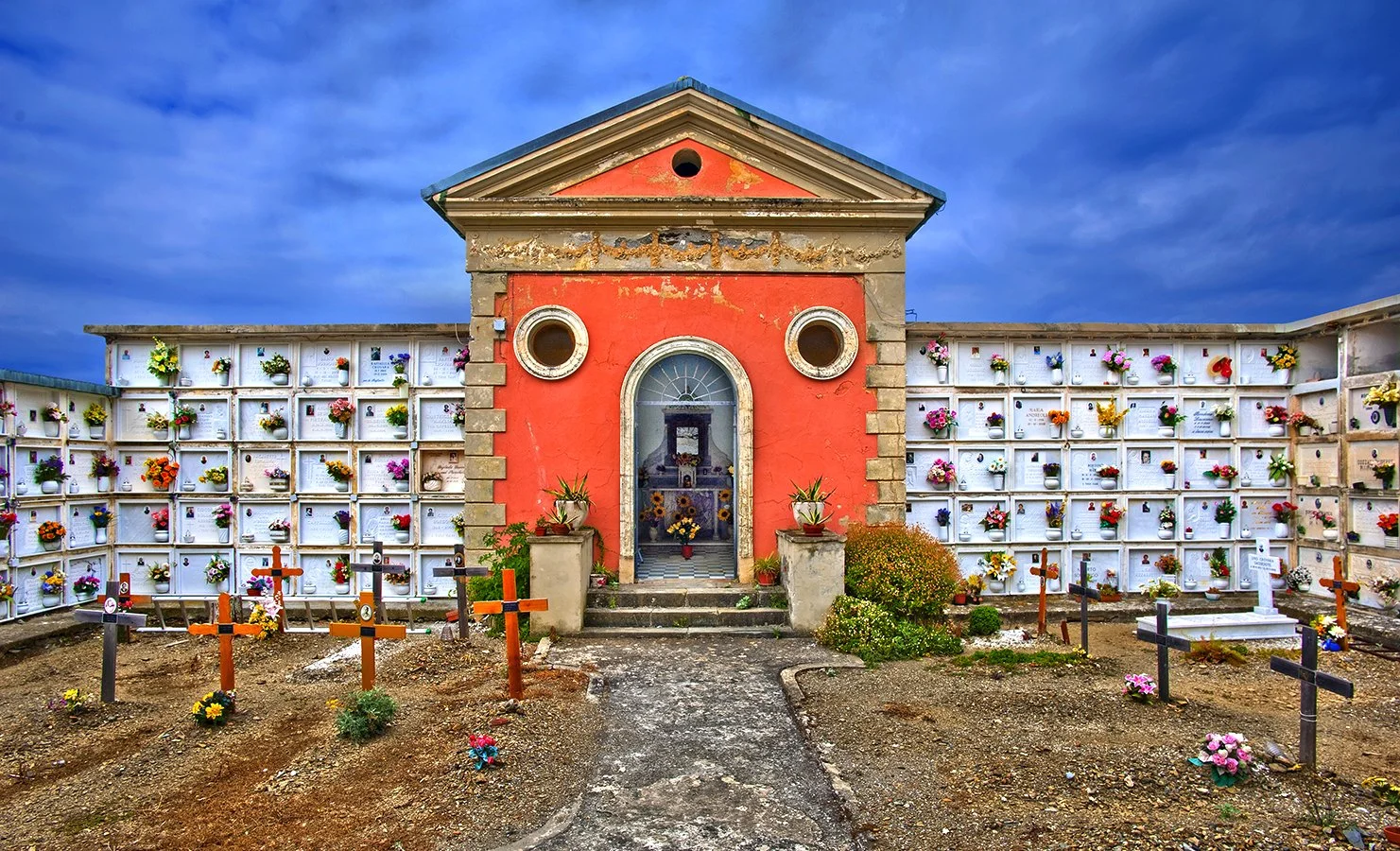 Manarola Cemetery - Cinque Terre, Italy  2008