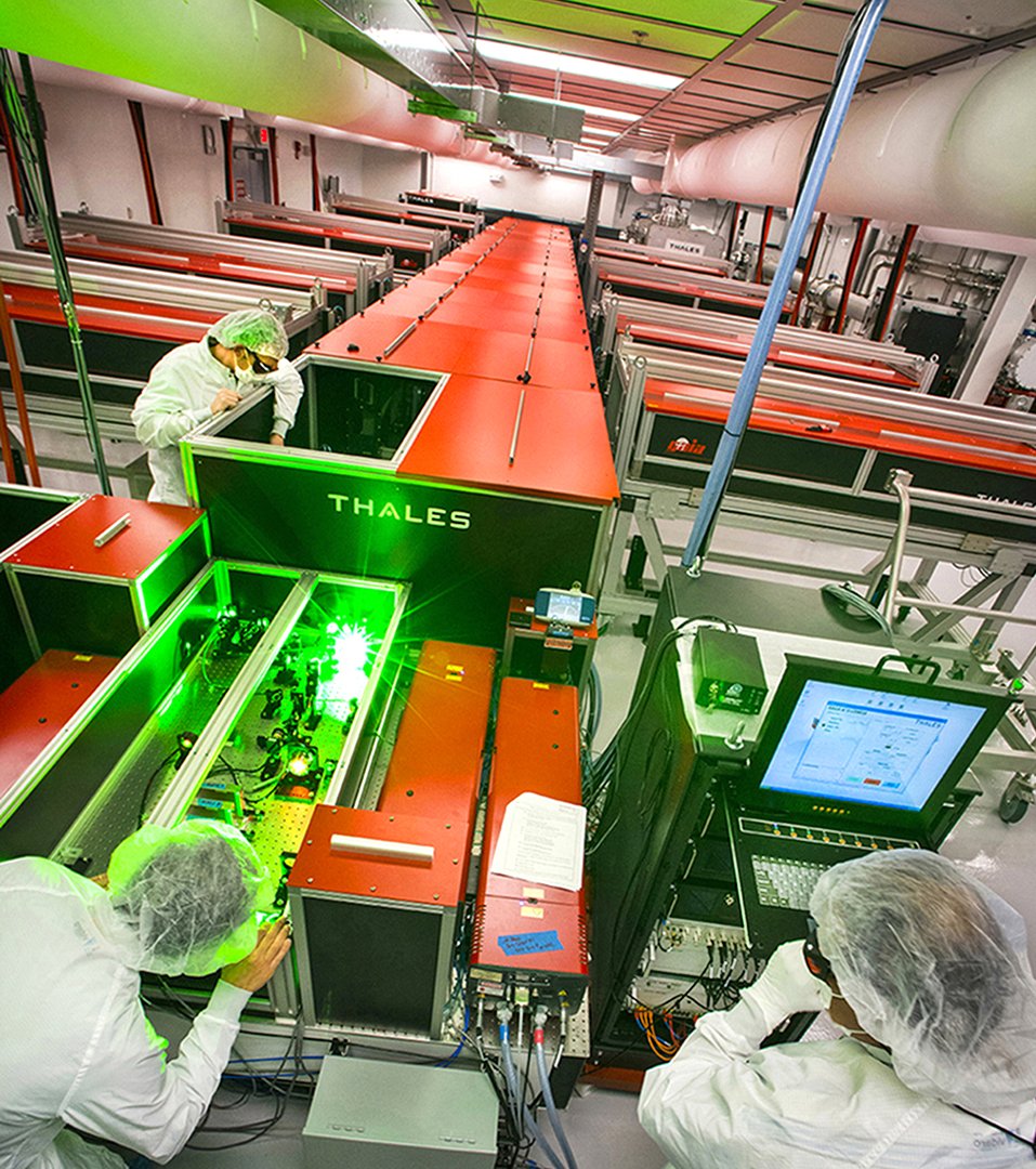 BELLA - laser plasma accelerator LBNL 2012 - Berkeley, California - client: US Dept. of Energy