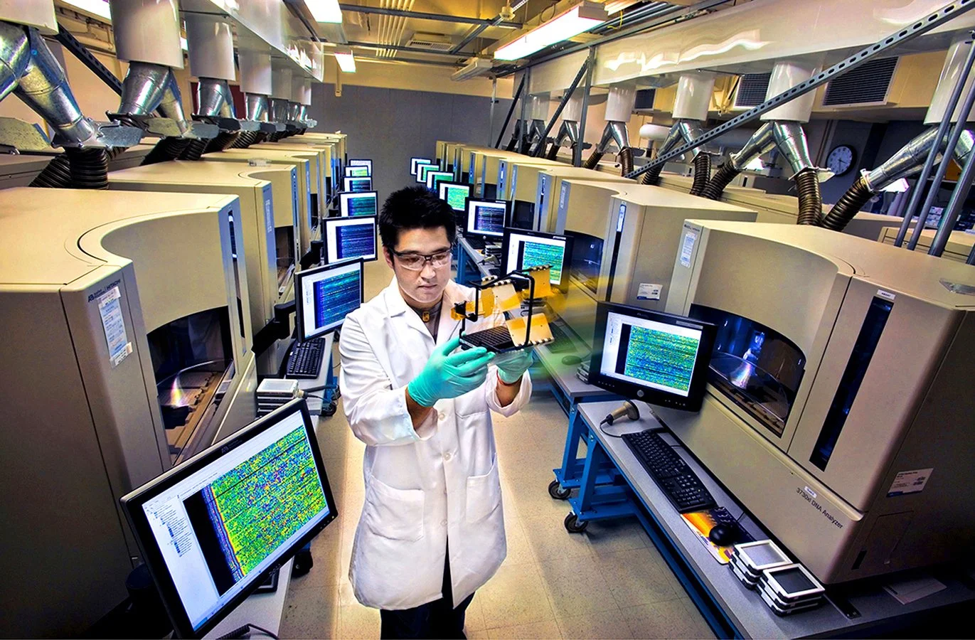 3730XL DNA analyzers - Joint Genome Institute JGI 2006 - Walnut Creek, California - client: US Dept. of Energy