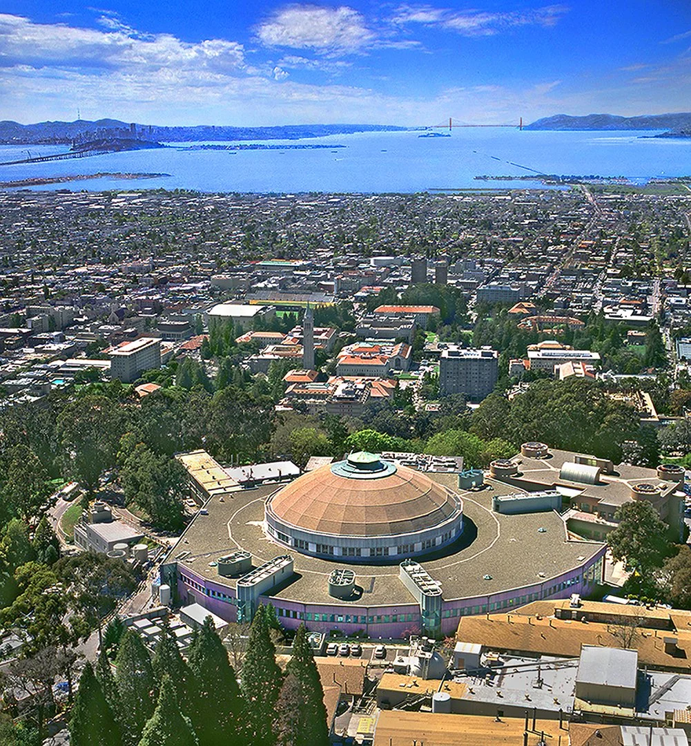 LBNL Advanced Light Source & UC Berkeley  -  San Francisco Bay Area - Helicopter aerial 2003  -  client: US Dept. of Energy