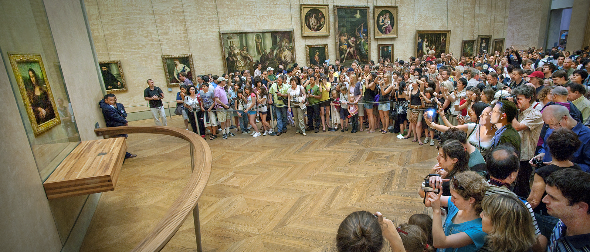 Mona Lisa - Musée du Louvre - Paris, France 2008