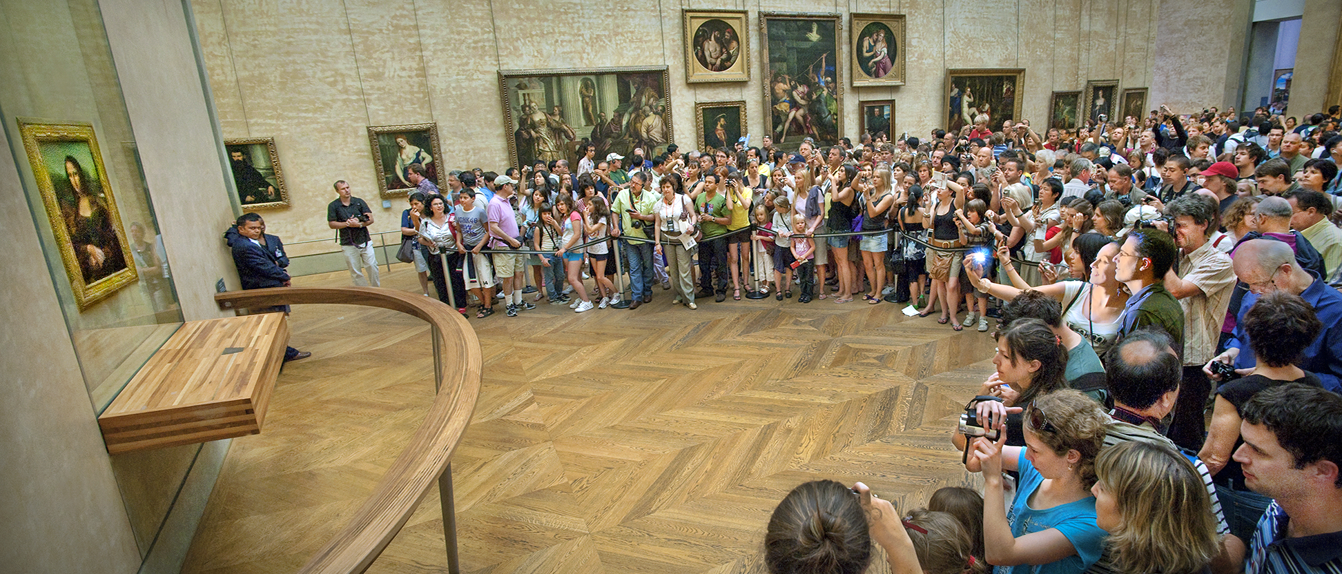 Mona Lisa - Musée du Louvre - Paris, France 2008