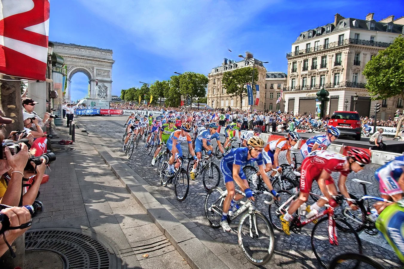Tour de France - Champs de Elysee - Paris, France 2008
