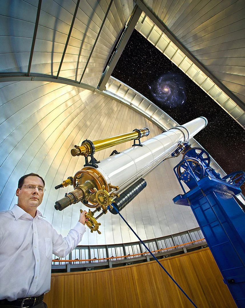 Peter Nugent - LBNL computational astrophysicist - Chabot Observatory - Oakland, California 2012 - client: US Dept. of Energy
