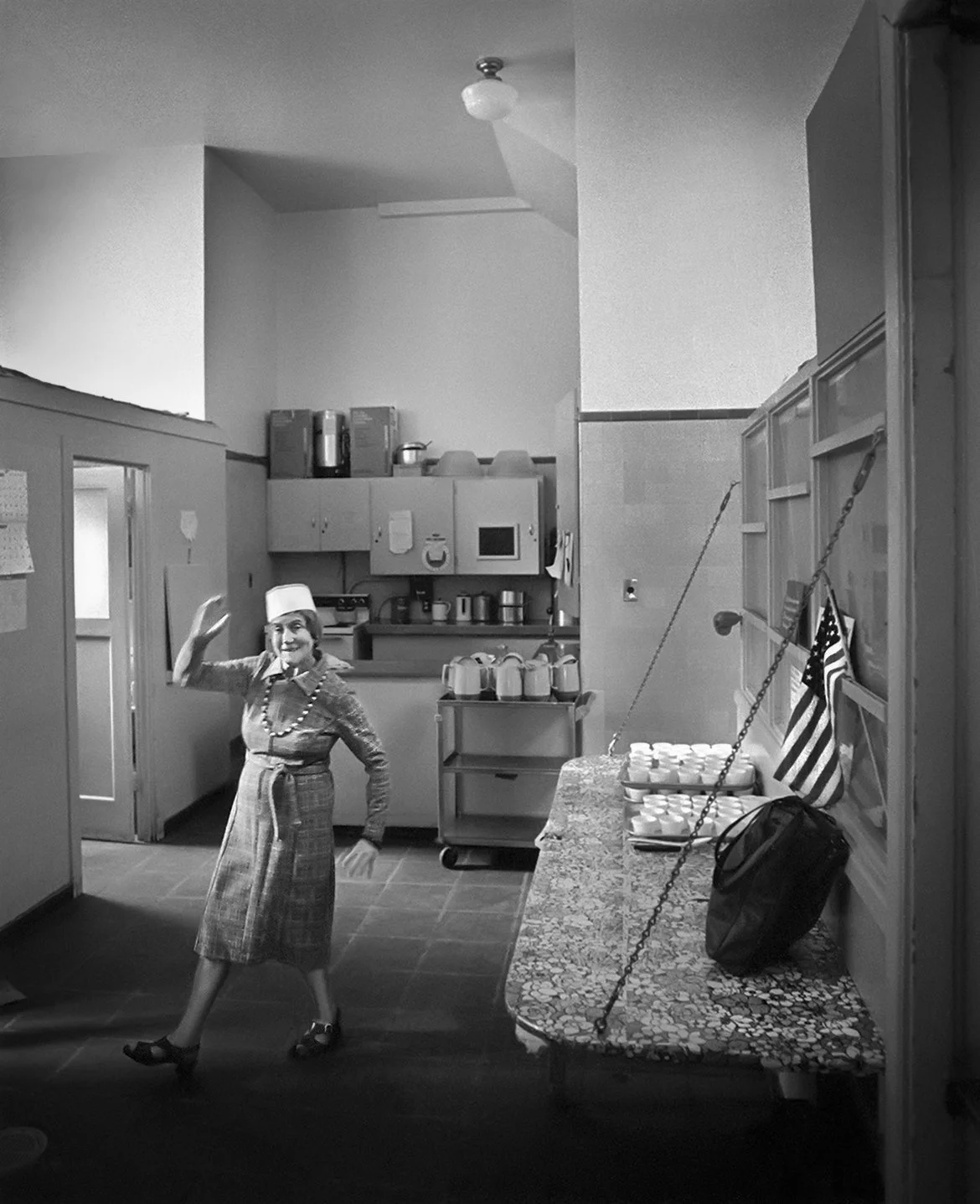 Kitchen volunteer - United Way Senior Center - Marina District - San Francisco, California 1985 - client: Bank of America