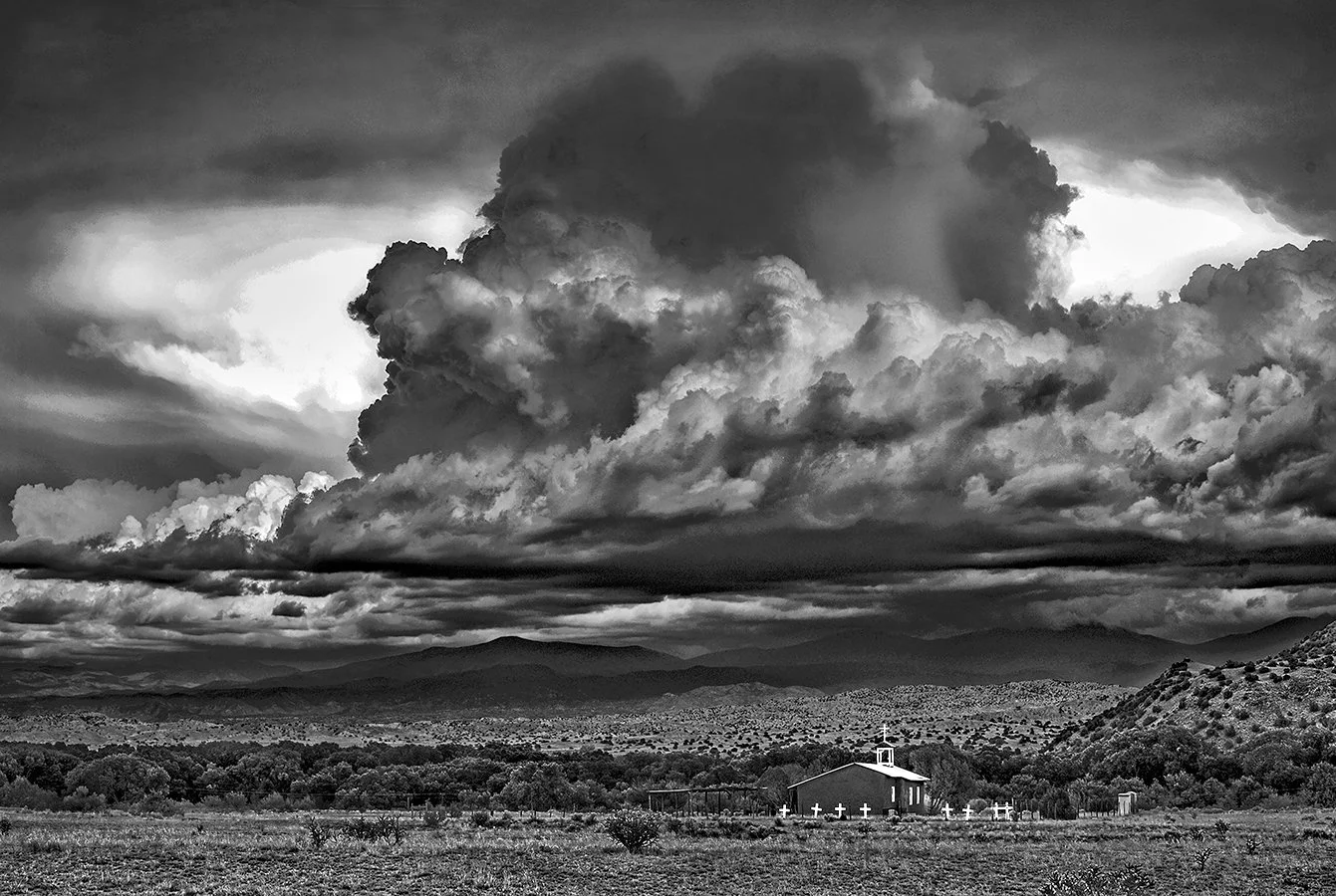 Thunderstorm over Hernandez  -  New Mexico  2009