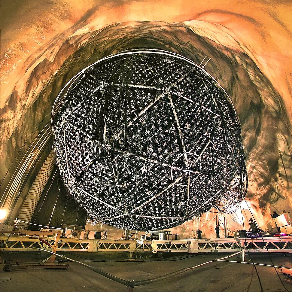 Sudbury Neutrino Observatory - 6800 feet below surface - Canada 1998 - published National Geographic October 2006 - client: US Dept. of Energy/LBNL Physics Division/Canada/England