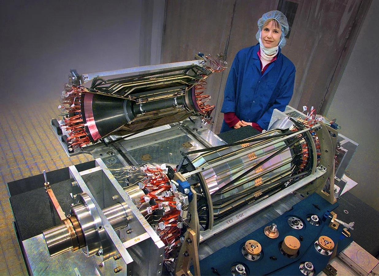 Natalie Roe - BABAR - Silicon Vortex Tracker - LBNL Nuclear Physics -1999 - Berkeley, California - client: US Dept. of Energy