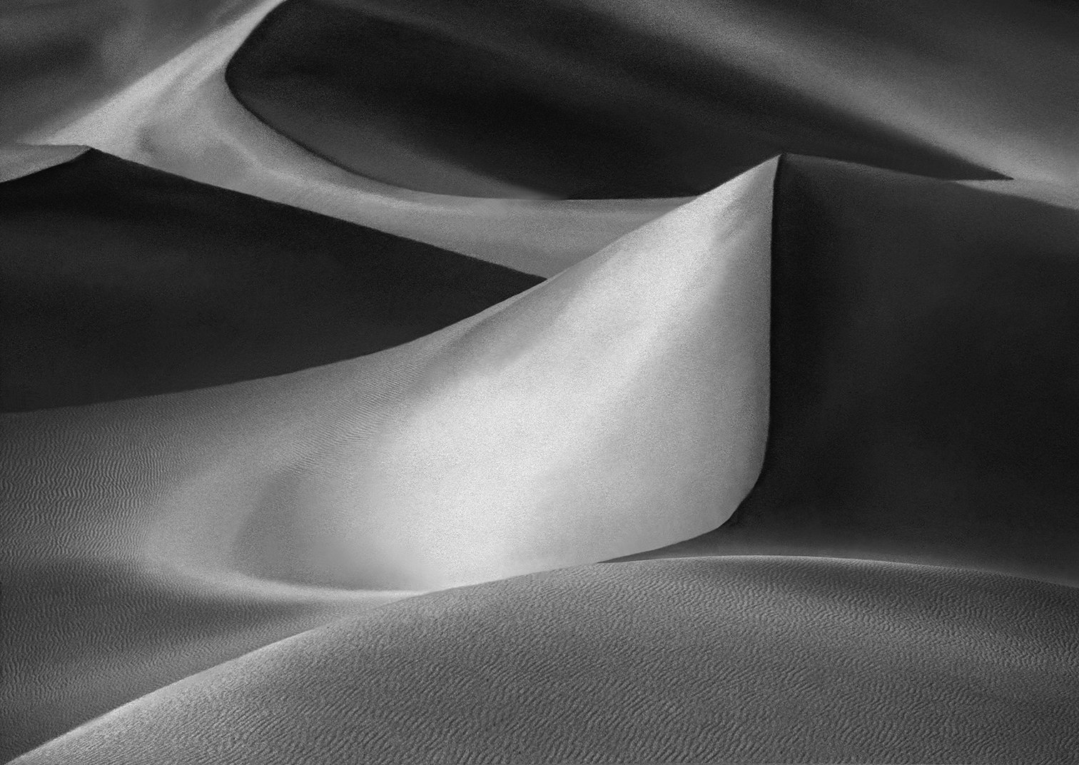 Sand Dunes at Stovepipe Wells, Death Valley, California 1993