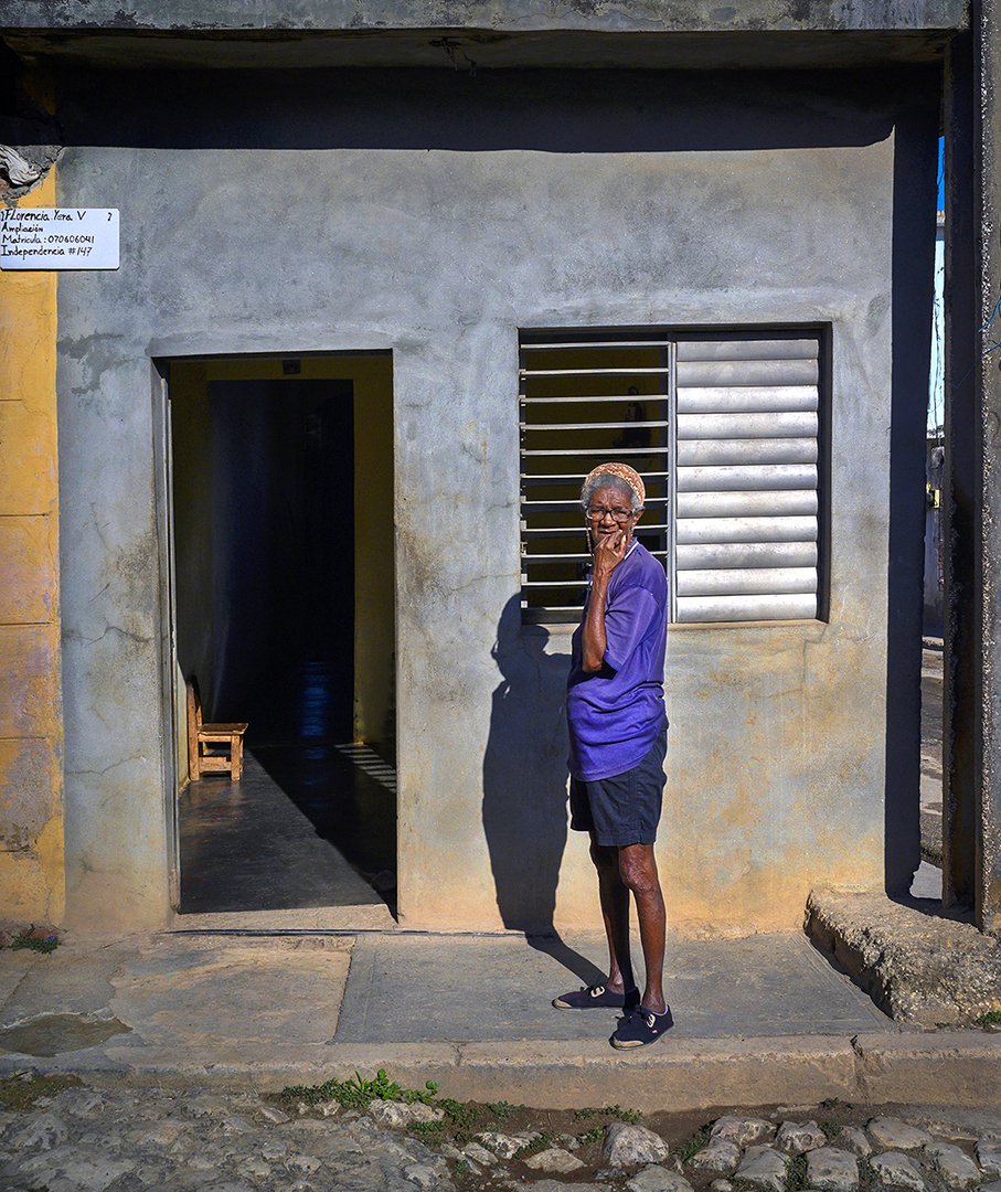 Vera Florencia - at her residence - Trinidad, Cuba 2019