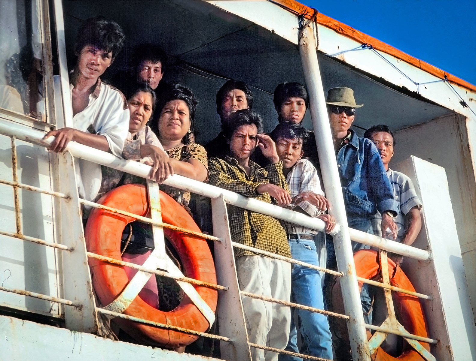 Passenger Ferry - Semarang, Indonesia 1993 - client: Royal Cruise Line