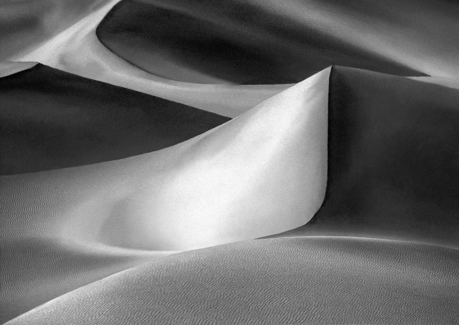 Sand Dunes at Stovepipe Wells, Death Valley, California 1993